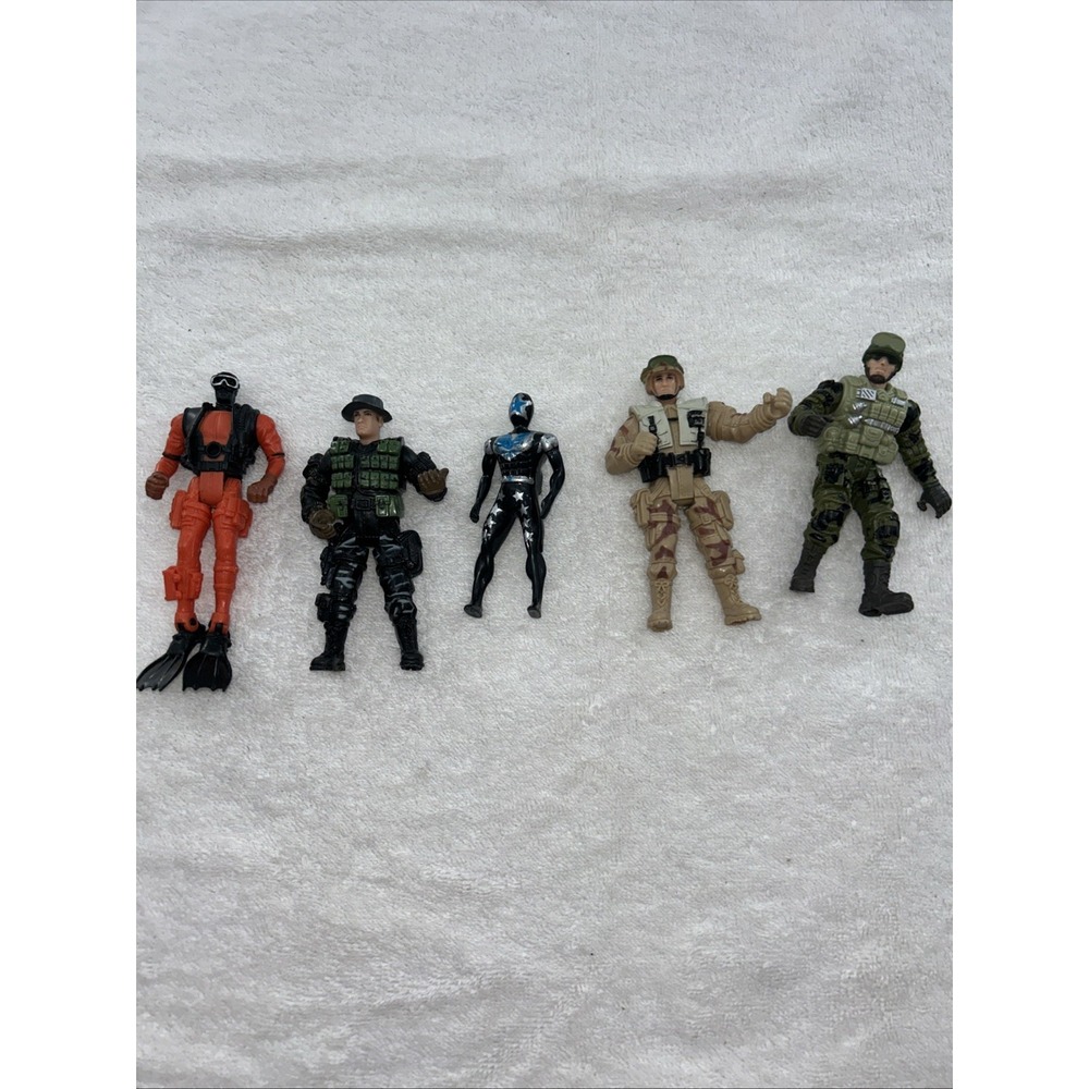 5 Total True Heroes Sentinel 1 Wolf Loose 4" Action Figure Chap Mei And Friends